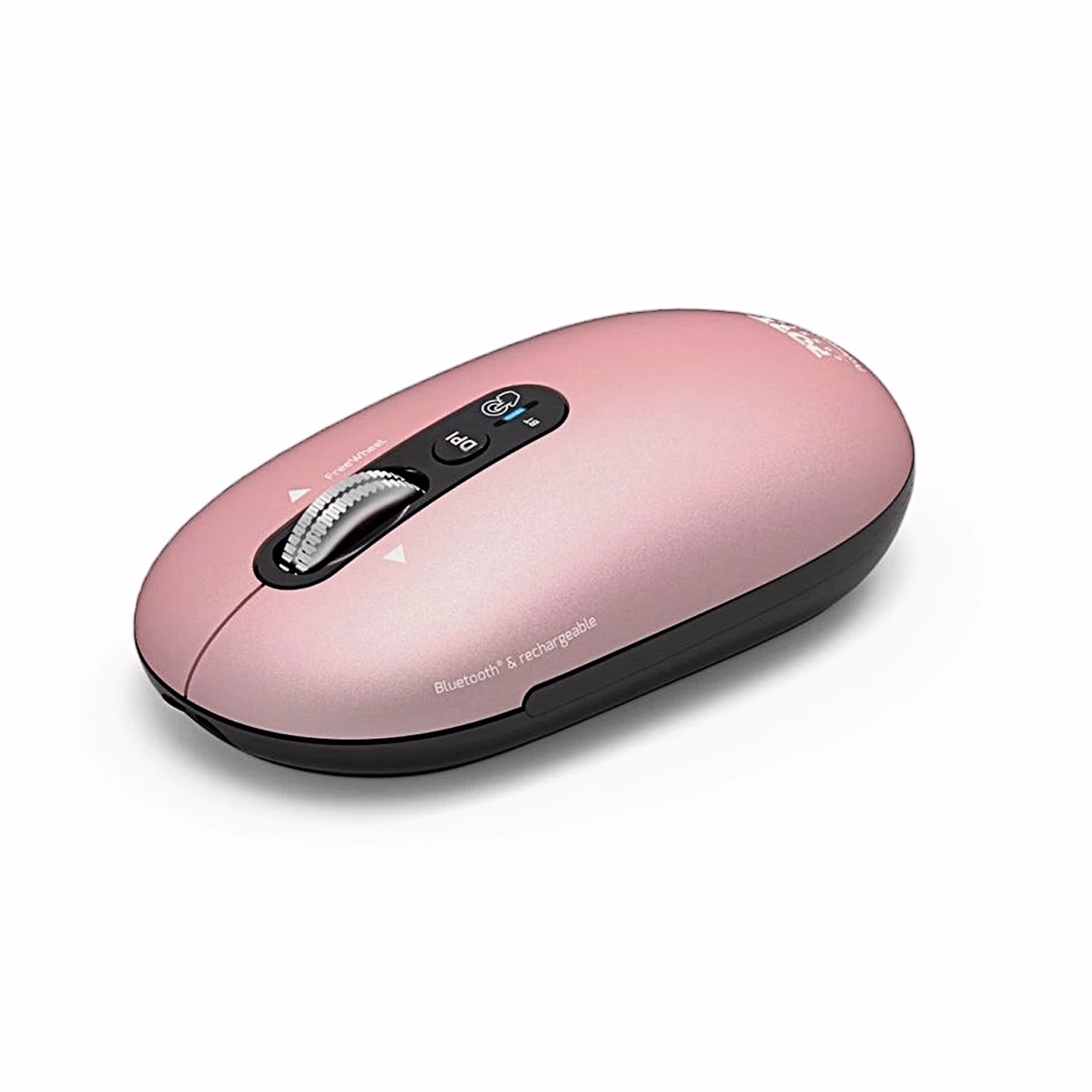 Bluetooth-hiir PORT Connect PURE MAC vasakult eest nurga alt, roosa korpus