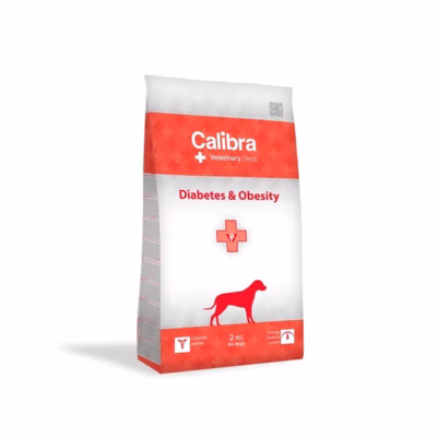 Calibra Veterinary Diets Diabetes & Obesity 2 kg kanaliha dieettoit täiskasvanud koertele