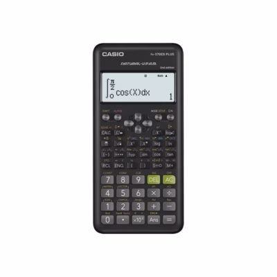 Casio FX-570ESPLUS-2 must teaduslik kalkulaator 77x162 mm, 417 funktsiooni, kõvakaanega