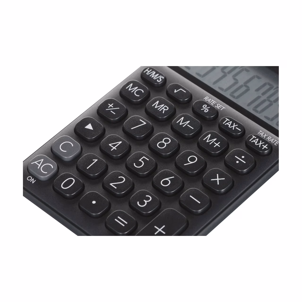 Casio SL-310UC-BK 10-kohaline must taskukalkulaator, 118x70x8,4 mm, aku/päikesetoide