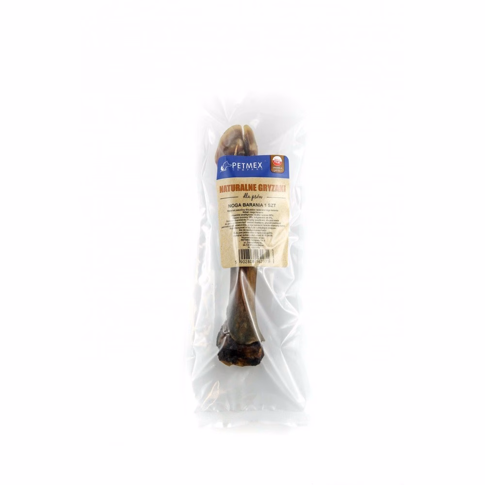 Koera närimismaius PETMEX lambajalg, 110 g, 100% lambalihast