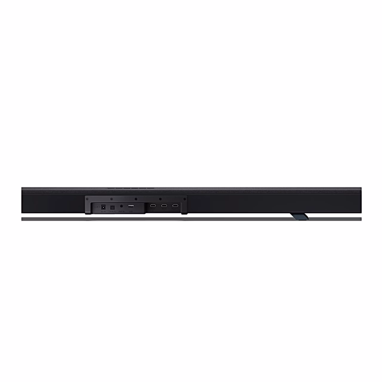 Sharp HT-SBW55121 heliriba tagakülg HDMI- ja muude pesadega