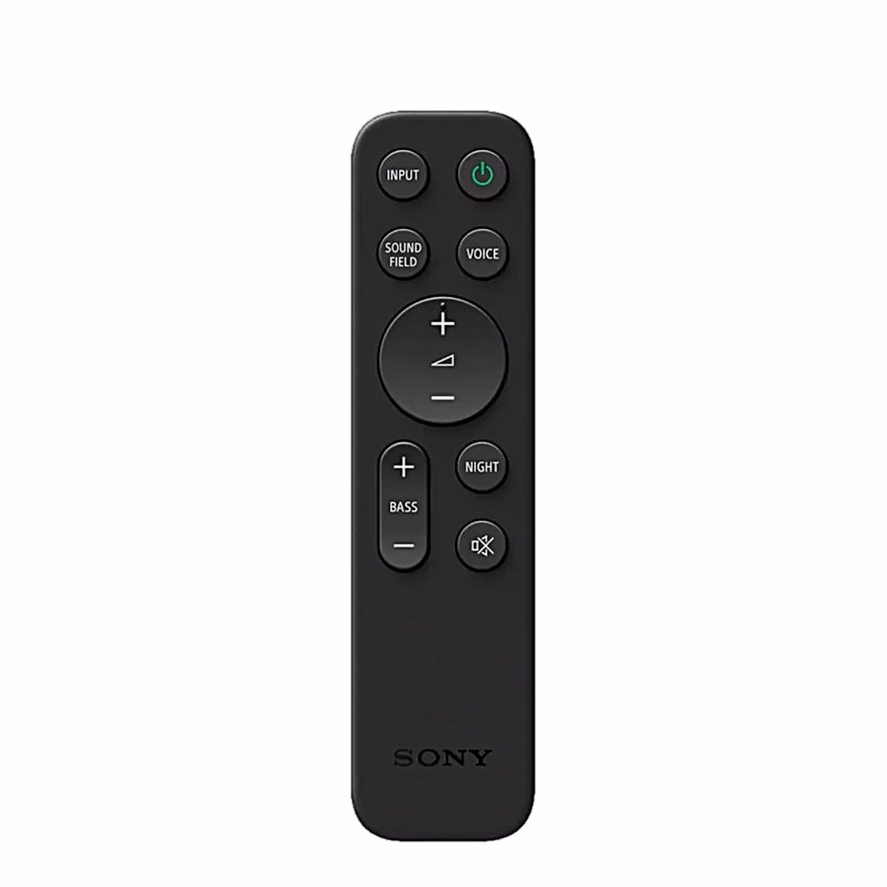 Sony BRAVIA Theatre Bar 9 kaugjuhtimispult heliväljade ja bassi nuppudega