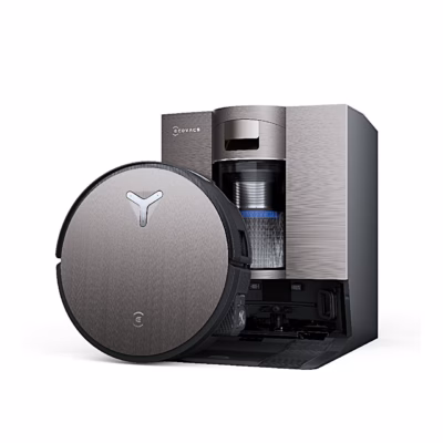 Robottolmuimeja Ecovacs DEEBOT X11 OmniCyclone toetub kotivaba jaama vastu