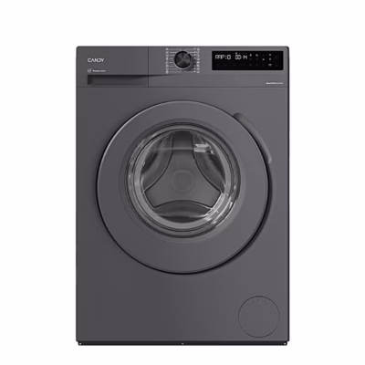 Hall eestlaetav pesumasin Candy BR 26SSR6G-S eestvaates