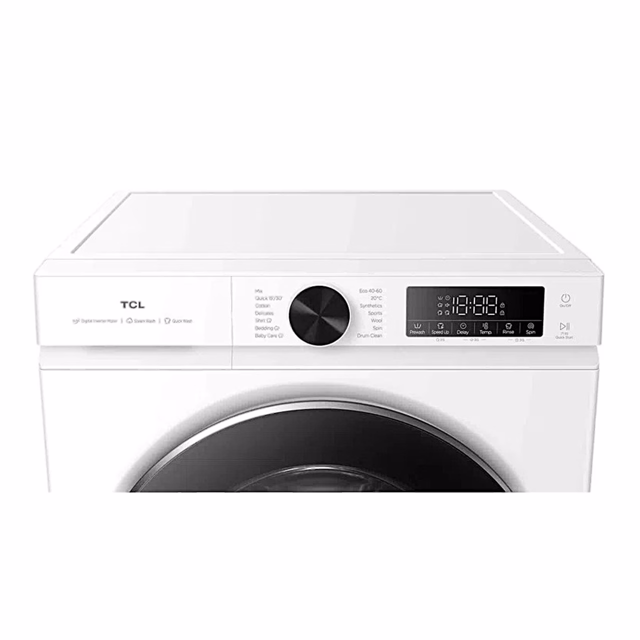 Pesumasina TCL FP0944WA0 juhtpaneel programmivalija ja LED-ekraaniga