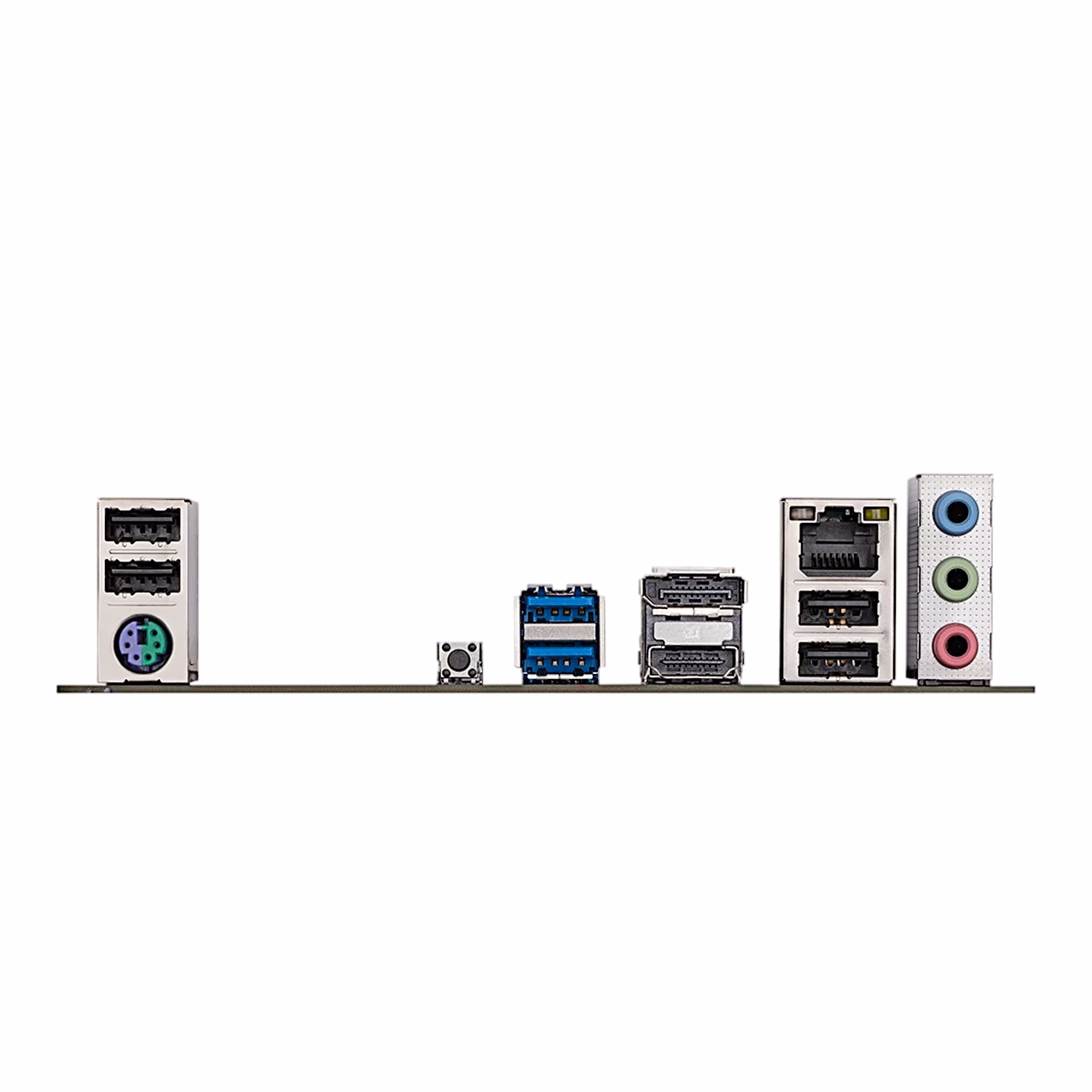 Gigabyte A620M H tagapaneel USB-, HDMI-, DisplayPorti-, võrgu- ja helipesadega
