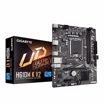 Emaplaat GIGABYTE H610M K V2 koos müügikarbiga