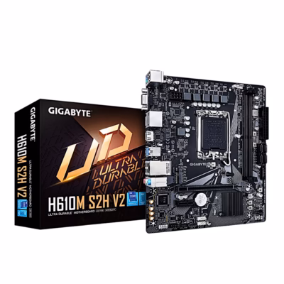 Emaplaat GIGABYTE H610M S2H V2 koos müügikarbiga