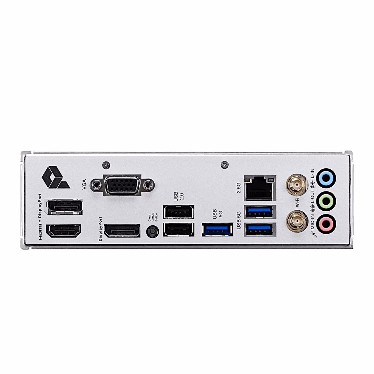 LGA 1851 emaplaat MSI PRO B860M-P WIFI6E tagapaneel videoväljundite, USB-portide ja antennipesadega