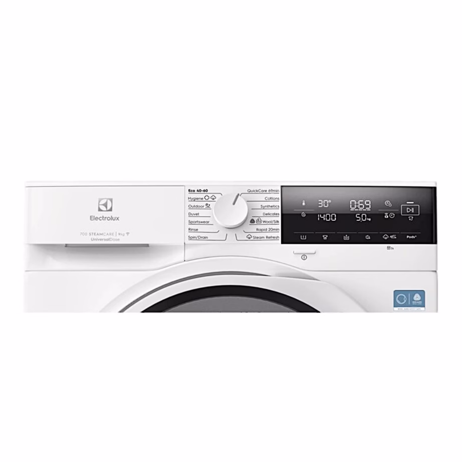 Eraldiseisev eestlaetav pesumasin Electrolux EW7F3494FQE, 9 kg, 1400 p/min, Wi‑Fi - 2