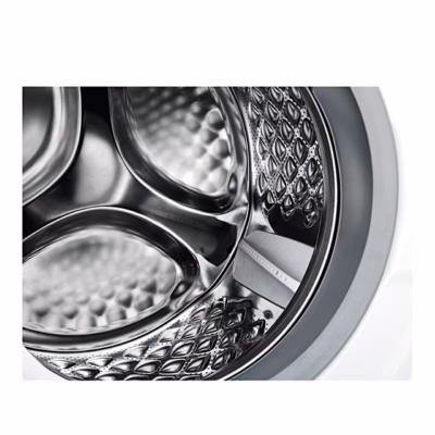 Pesumasina Electrolux EW7F3614SUE trumli sisemus ja mustriline trumlipind lähivaates