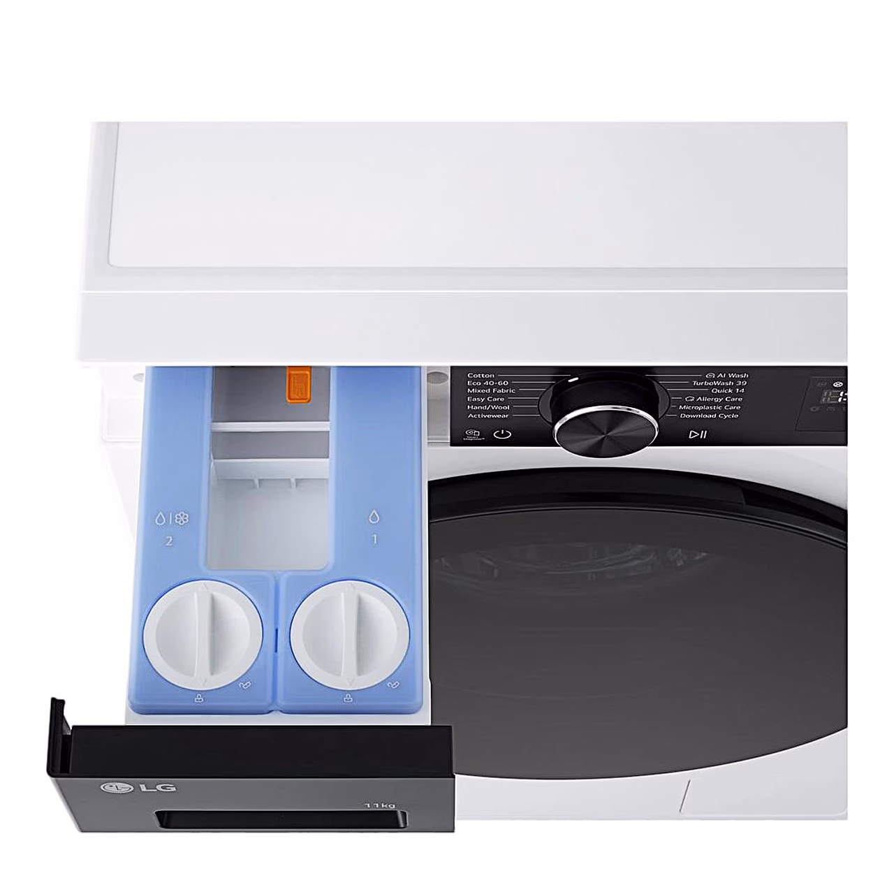 Eraldiseisev eestlaetav pesumasin LG F4X5511TKB, 11 kg, 1400 p/min, Wi‑Fi (4)