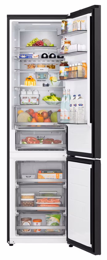 Eraldiseisev külmik-sügavkülmik LG GBBS726BEV, No Frost, Wi‑Fi, tumehall (2)