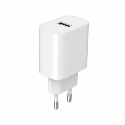 Gembird TA-UC-1A12-01 2.4A 12W valge USB-seinalaadija nutitelefonile, tahvelarvutile ja nutikellale