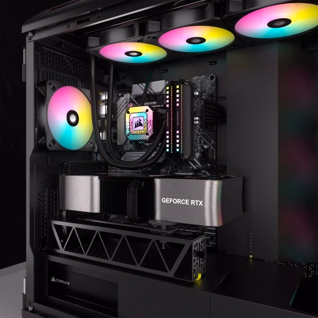 Videokaardi hoidik Corsair CC-8900683 arvutikorpuses graafikakaardi all