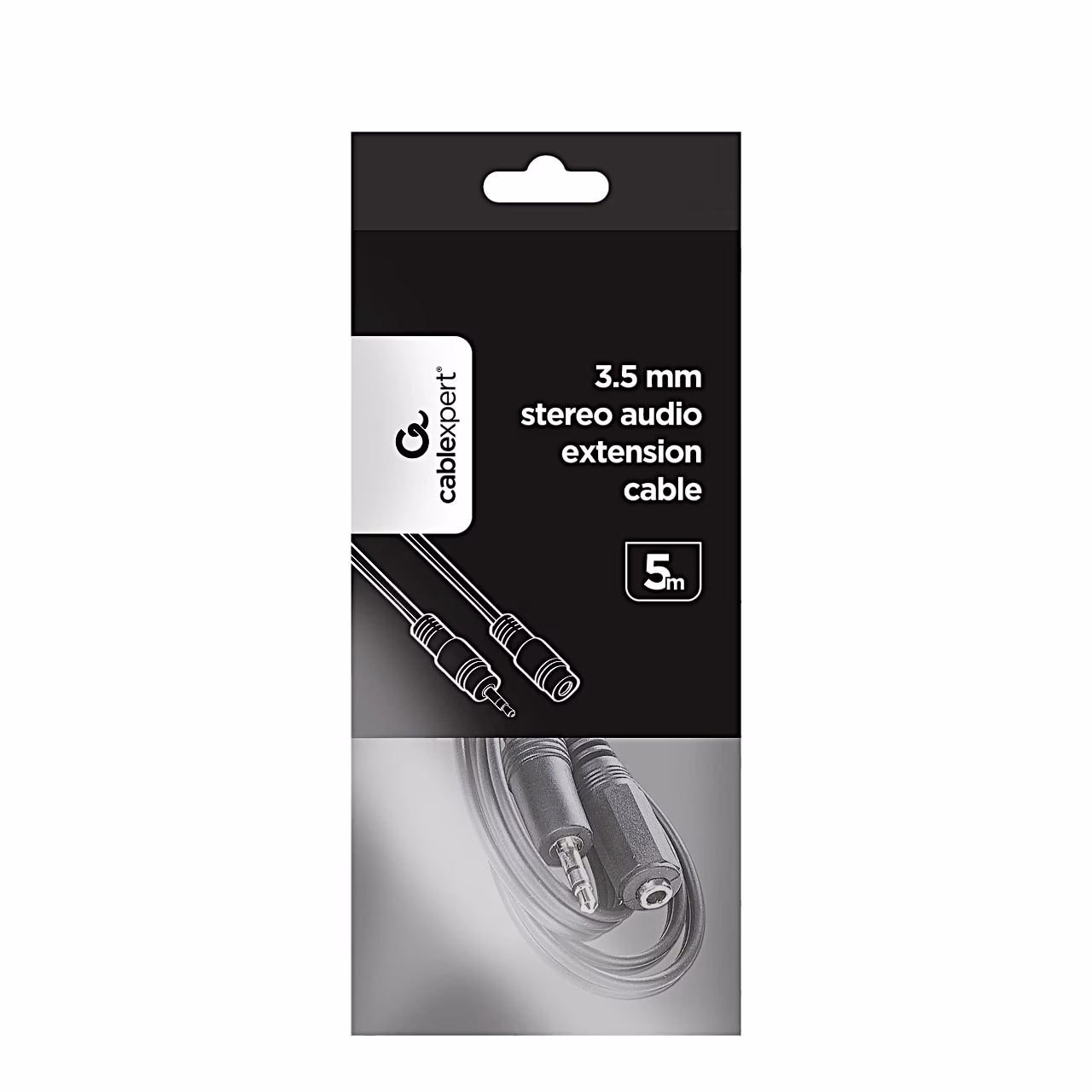 Cablexpert CCA-421S-5M stereokaabel 5 m tootja pakendis