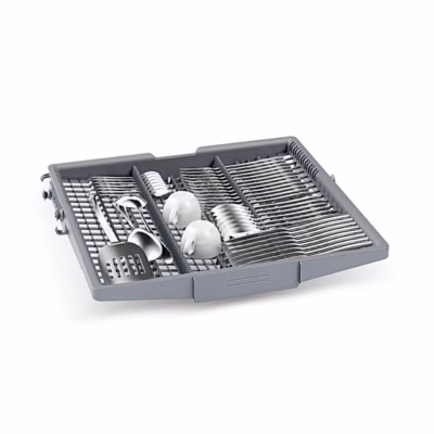 Bosch SMU4HMW02S kolmas sahtel VarioDrawer söögiriistadega