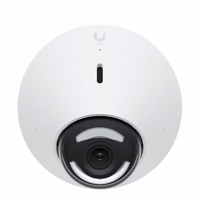 IP-valvekaamera Ubiquiti G5 Dome valge kuppelkorpus, vaade otse eest