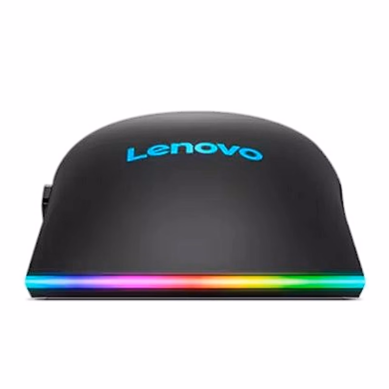 Lenovo M210 RGB tagantvaates, sinine logo ja vikerkaarevärviline serv