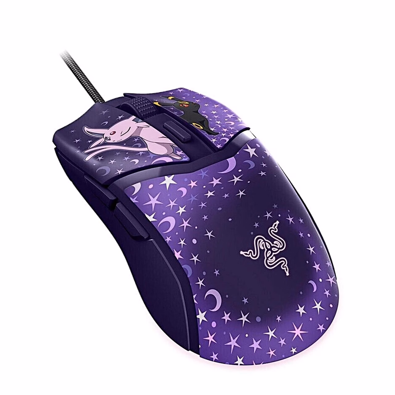 Razer Cobra nurga alt, kattel Espeon, Umbreon, tähed ja kuusirbid