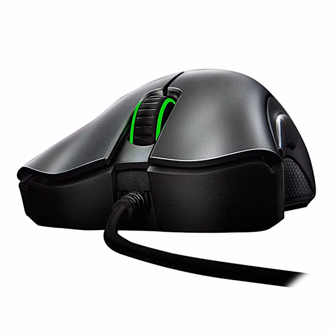 Razer DeathAdder Essential musta värvi variant eest, roheline valgustus