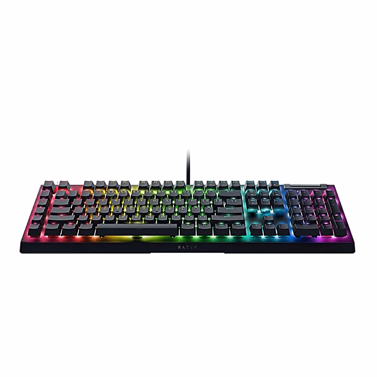 Razer BlackWidow V4 X klaviatuur eestvaates kaabliga