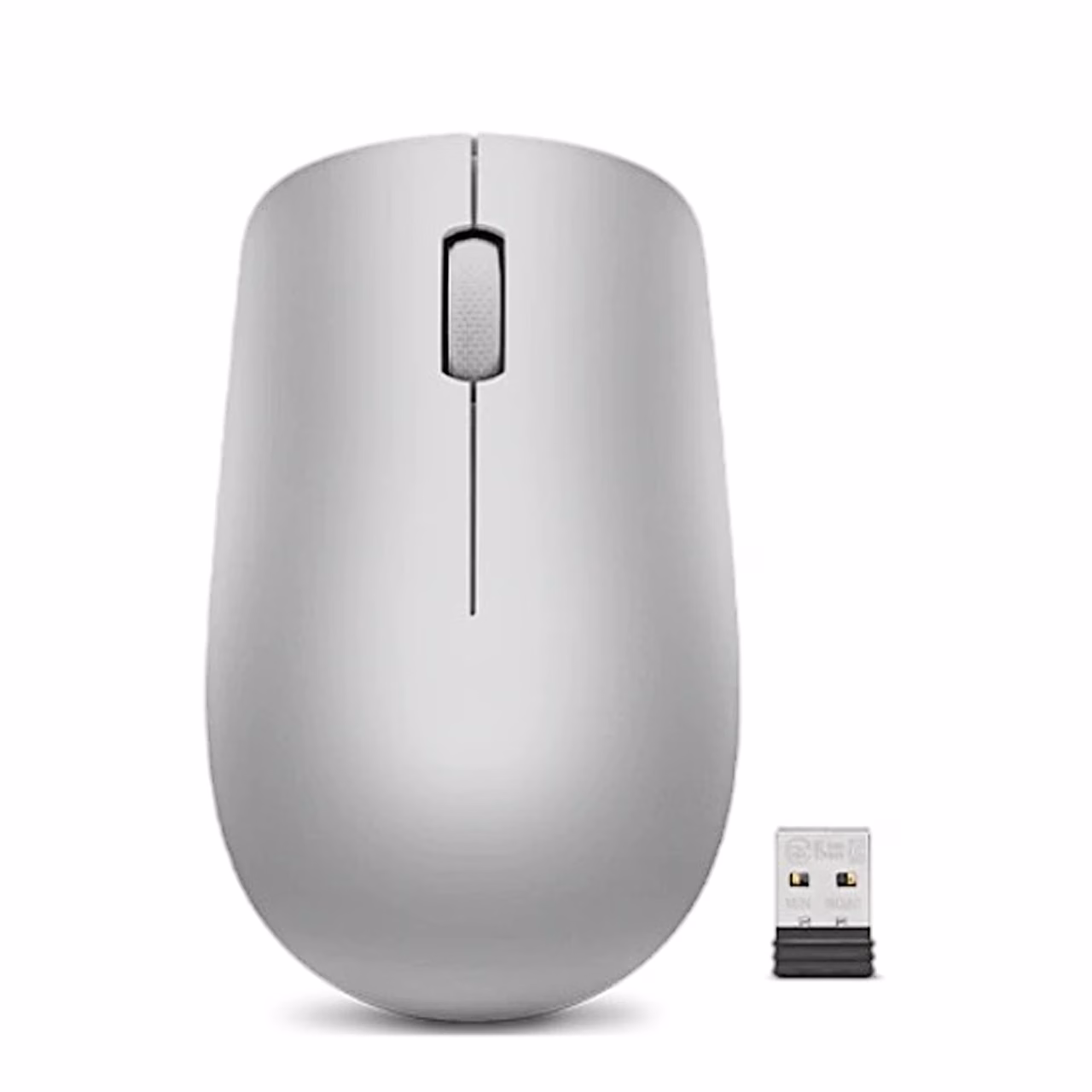 Hall juhtmevaba hiir Lenovo 530 pealtvaates koos Nano USB-vastuvõtjaga