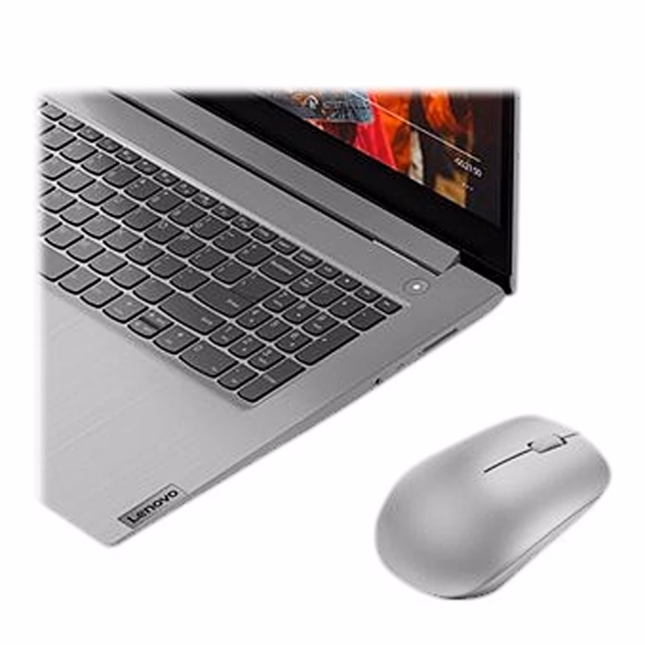Lenovo 530 hiir laual Lenovo sülearvuti kõrval