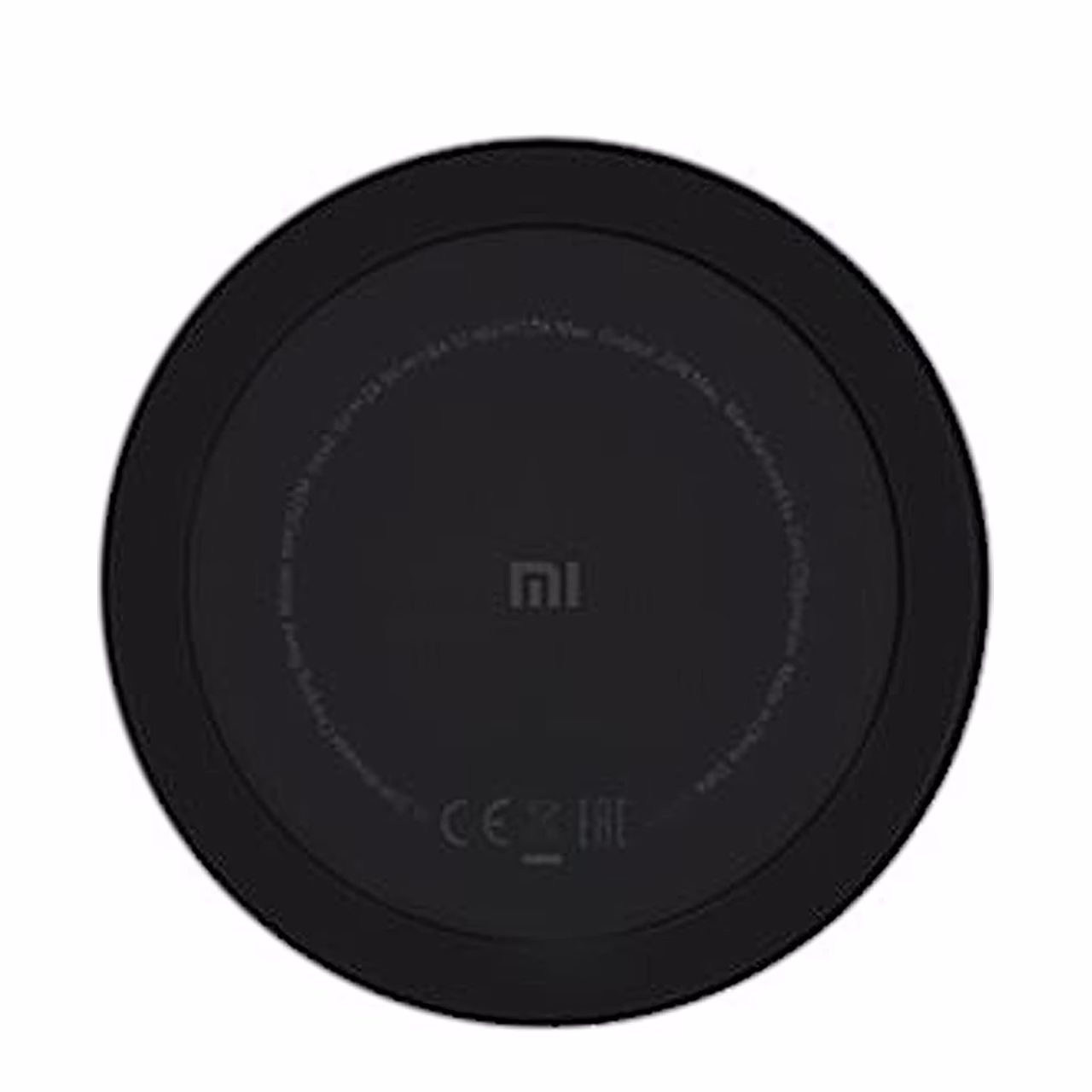 Xiaomi WPC02ZM laadimisaluse ümar põhi altvaates