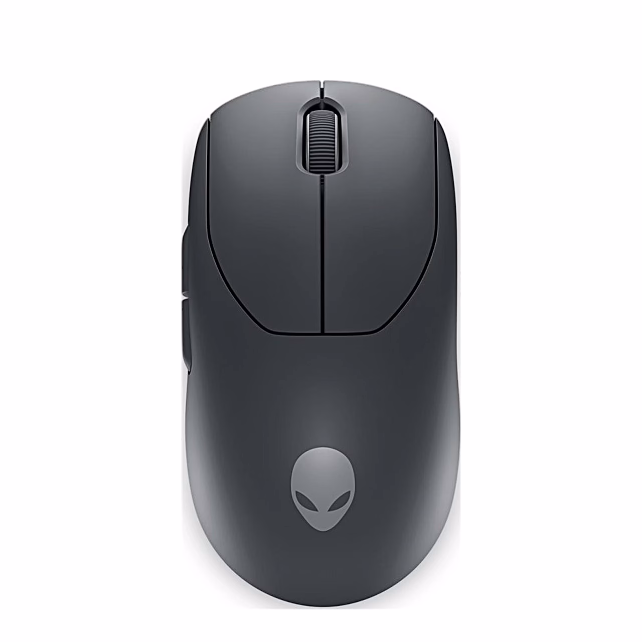 Tumehall juhtmevaba mängurihiir Dell Alienware Pro ülaltvaates