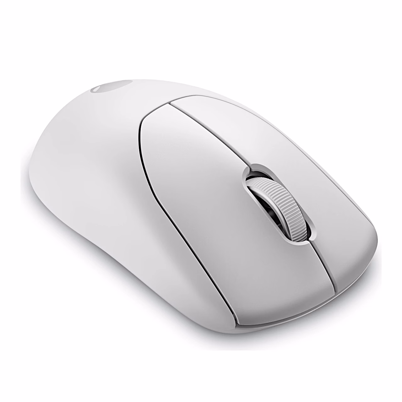 Valge Dell Alienware Pro mänguhiir viltu ülalt parema külje poolt