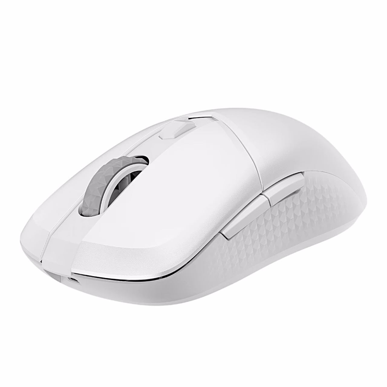 MSI VERSA 300 WIRELESS hiire vasak külg kahe külgnupu ja teemantmustrilise haardepinnaga