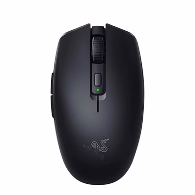 Juhtmevaba mängurihiir Razer Orochi V2 must, pealtvaade