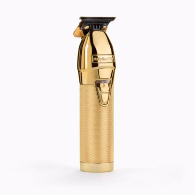 BaByliss PRO FX7870GE trimmer eestvaates, kuldne rihveldatud käepide
