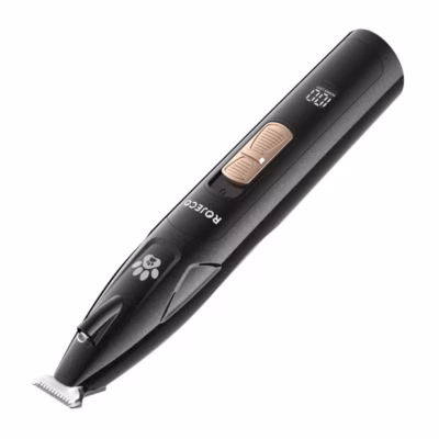 Must juhtmevaba trimmer koerale Rojeco Q8