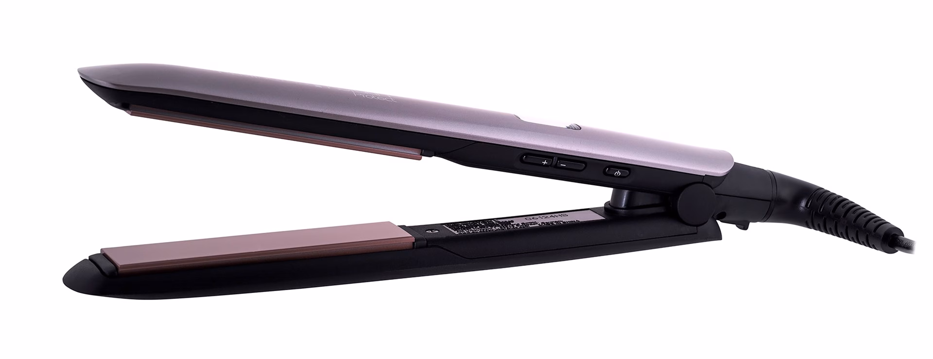 Juuksesirgendaja Remington S8540 avatud plaatidega külgvaates