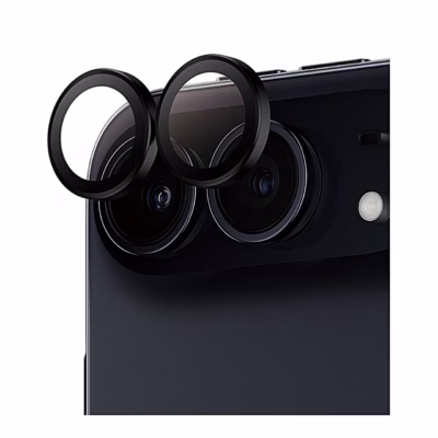 Mustad PanzerGlass Hoops objektiivi kaitseklaasid iPhone Duo kaamera kohal