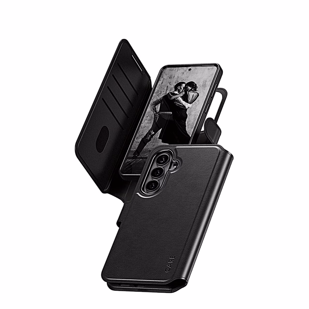 Tango 2-in-1 kaanest välja tõstetud sisemine ümbris koos telefoniga Galaxy S26+