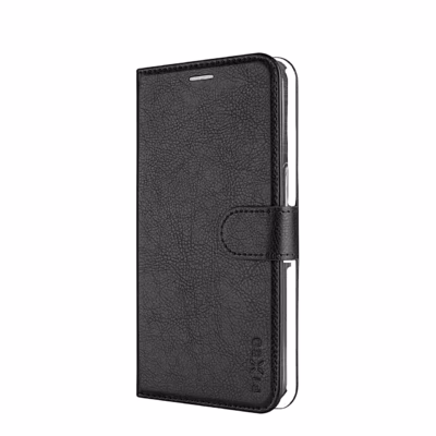 Must kaanega telefoniümbris FIXED Opus suletuna, Xiaomi 17 Ultra