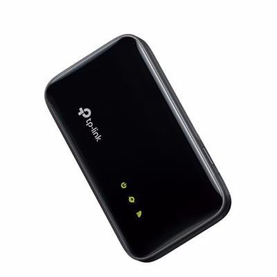 Must kaasaskantav 4G-ruuter TP-Link M7400 kaldvaates märgutuledega