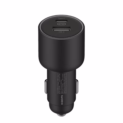 Must kahe pordiga autolaadija Xiaomi BHR6814GL kaldvaates