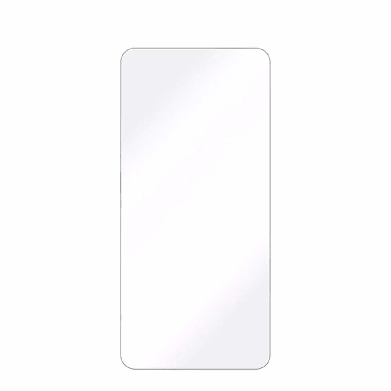 Läbipaistev 2.5D kaitseklaas FIXED Galaxy S26+ telefonile, eestvaade nurga all