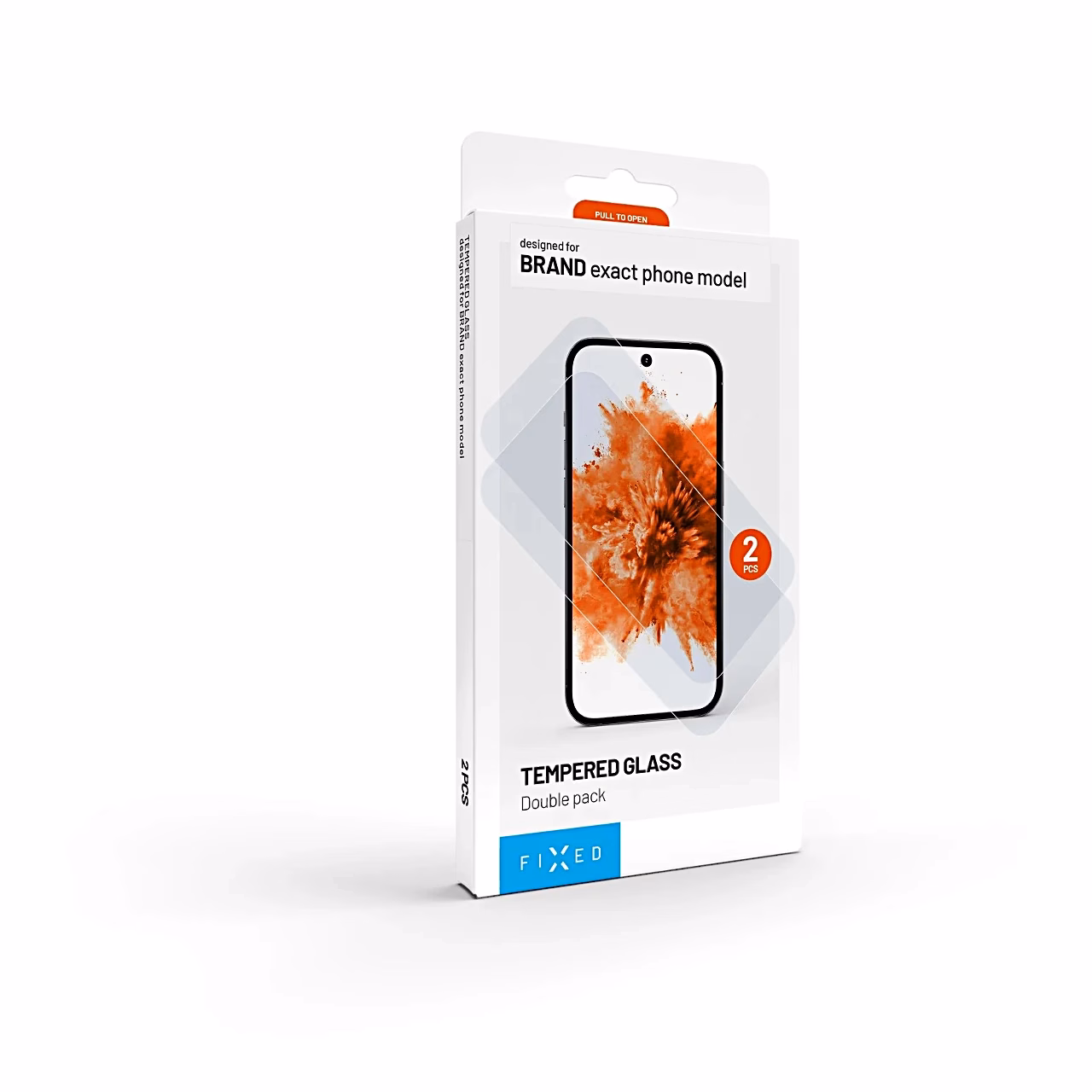 Kaitseklaasi FIXED Xiaomi 17 pakend kahe karastatud klaasiga
