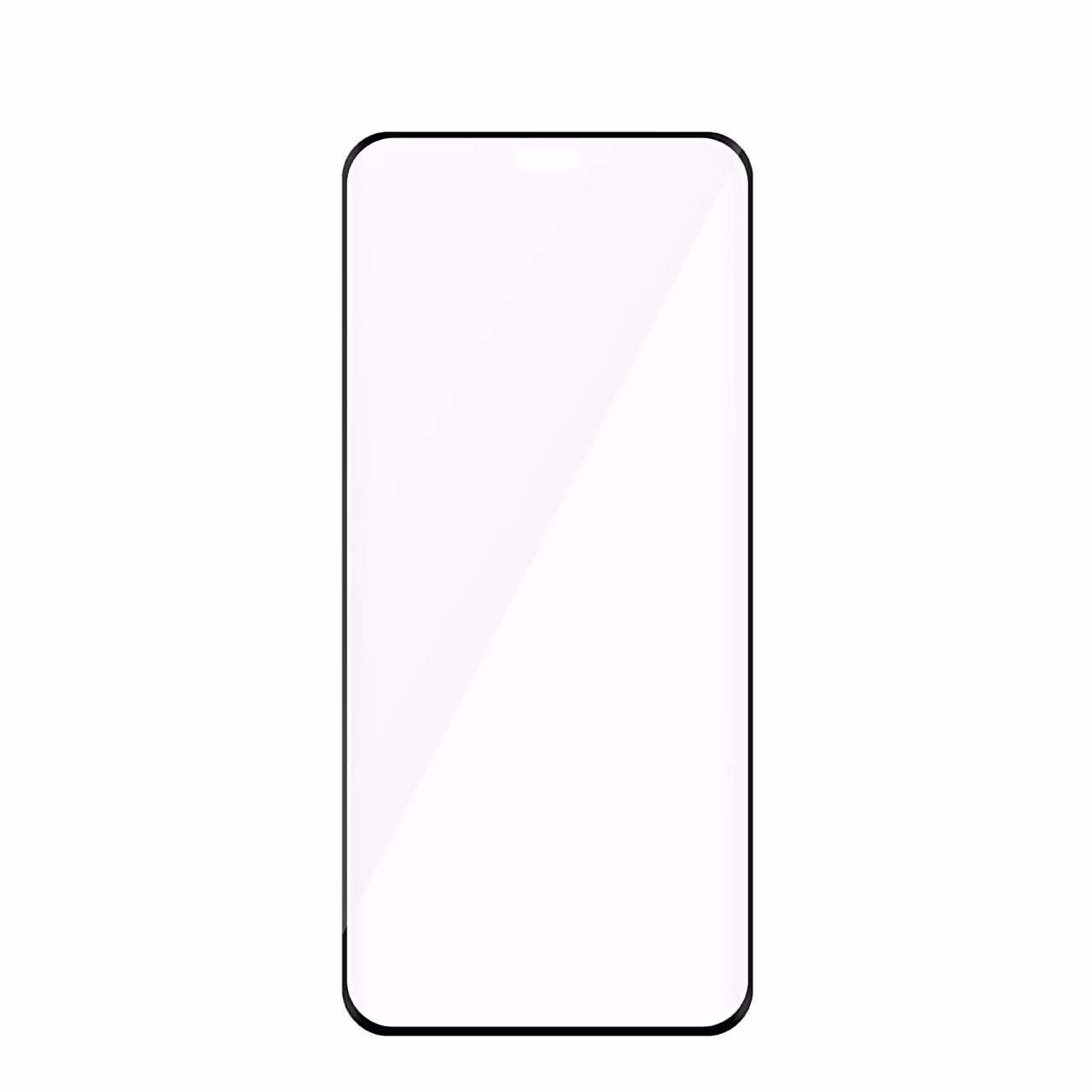 Musta raamiga SAFE by PanzerGlass kaitseklaas Xiaomi 13 Lite jaoks eestvaates
