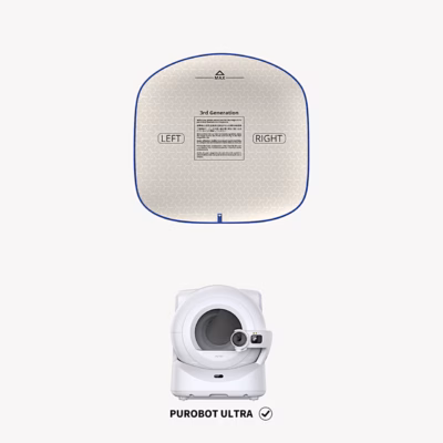 Kassi liivakasti põhjamatt PETKIT Purobot Ultra P99038, 440 × 440 mm
