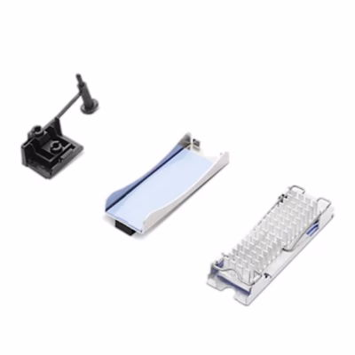 Lenovo M.2 2280 SSD Kit III paigalduskomplekti kolm osa valgel taustal