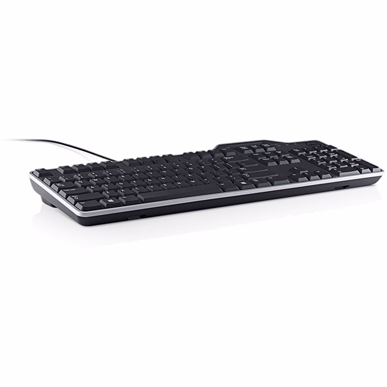 Dell KB813 klaviatuur madalalt eest vasakult vaadatuna