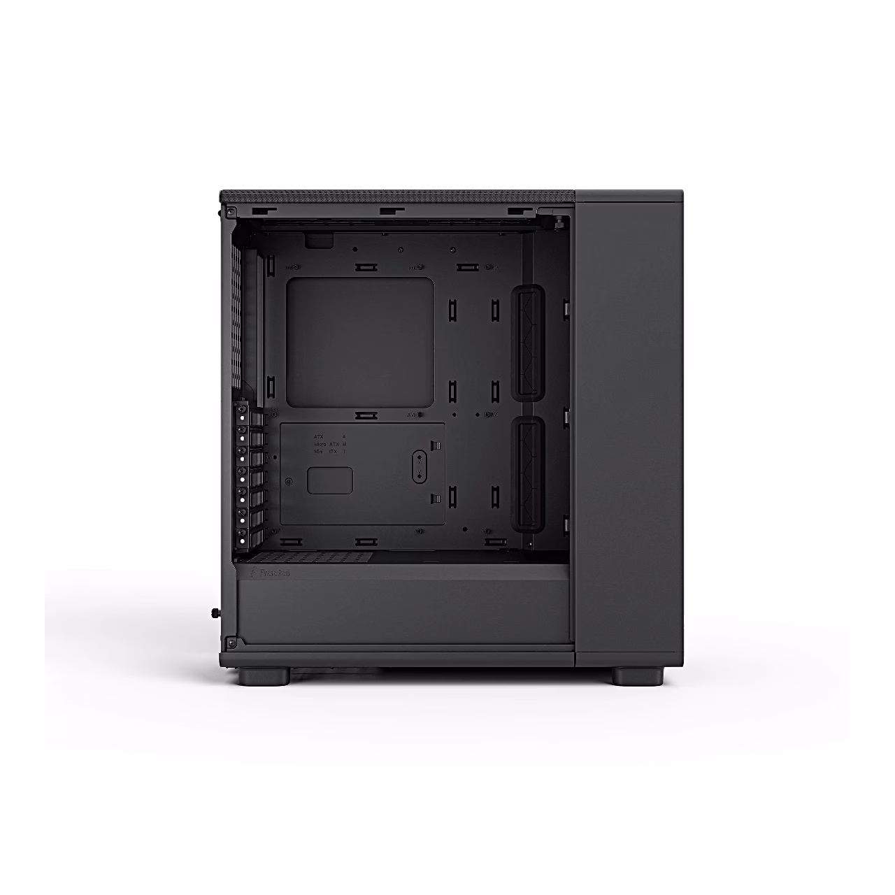 Fractal Design Epoch RGB sisemus ilma külgpaneelita, emaplaadi alus nähtaval