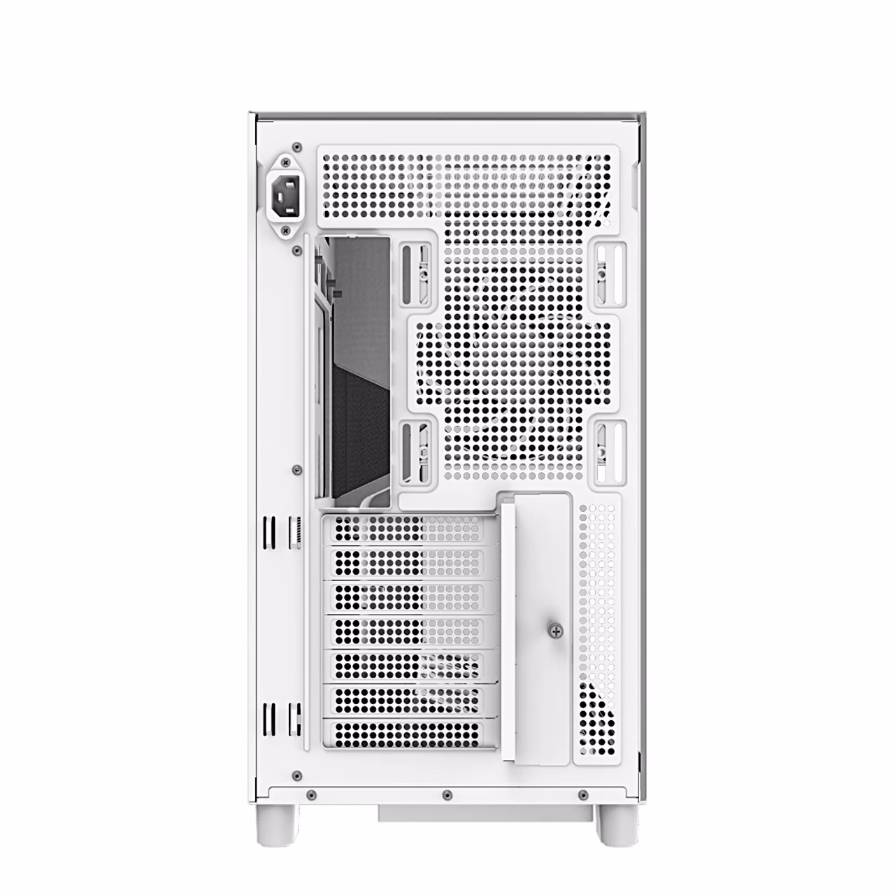 Gamemax NEX C53 tagapaneel seitsme laienduspesa ja ventilaatorikohaga